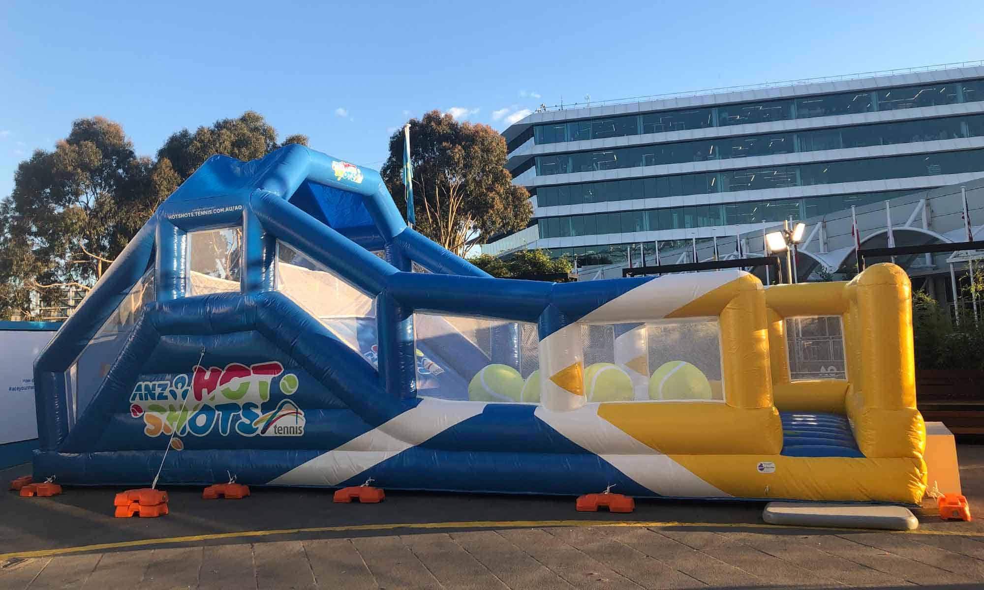 Brand Activated inflatable castles and slides