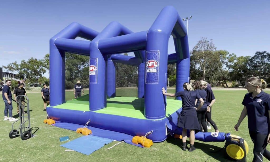 Inflatable Safety Training needs to be covered to ensure the inflatables are operating to their certified requirements.
