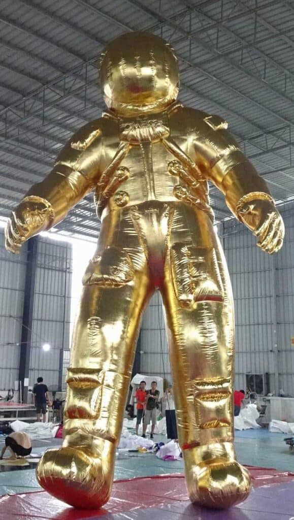 Extraordinary Inflatable Spaceman