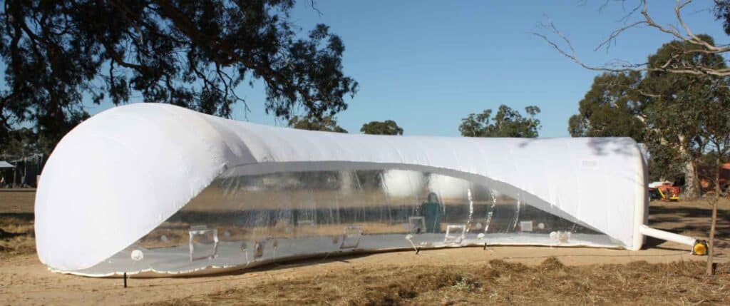 Music Festival Inflatable Domes to provide a peaceful break for festival goers.