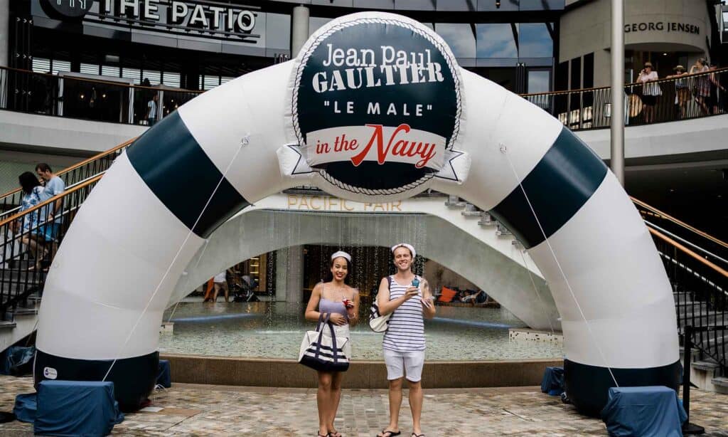 Inflatable misting arches are a great way to promote a brand with plenty of space for branding and messaging.