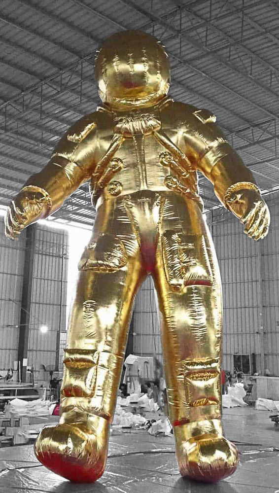Giant inflatable astronaut