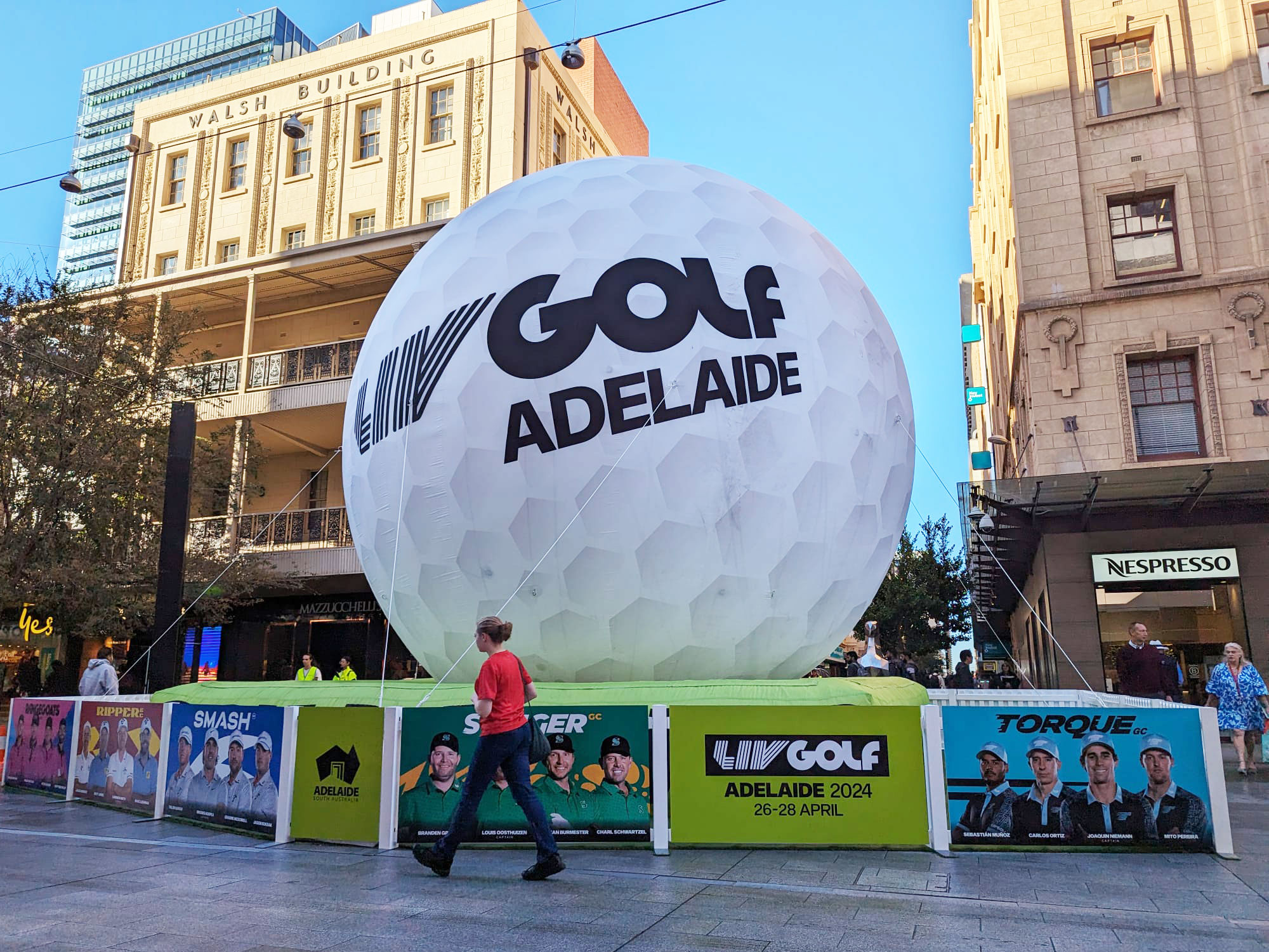 Giant Inflatable Golf Ball Replica Giant Inflatables Australia