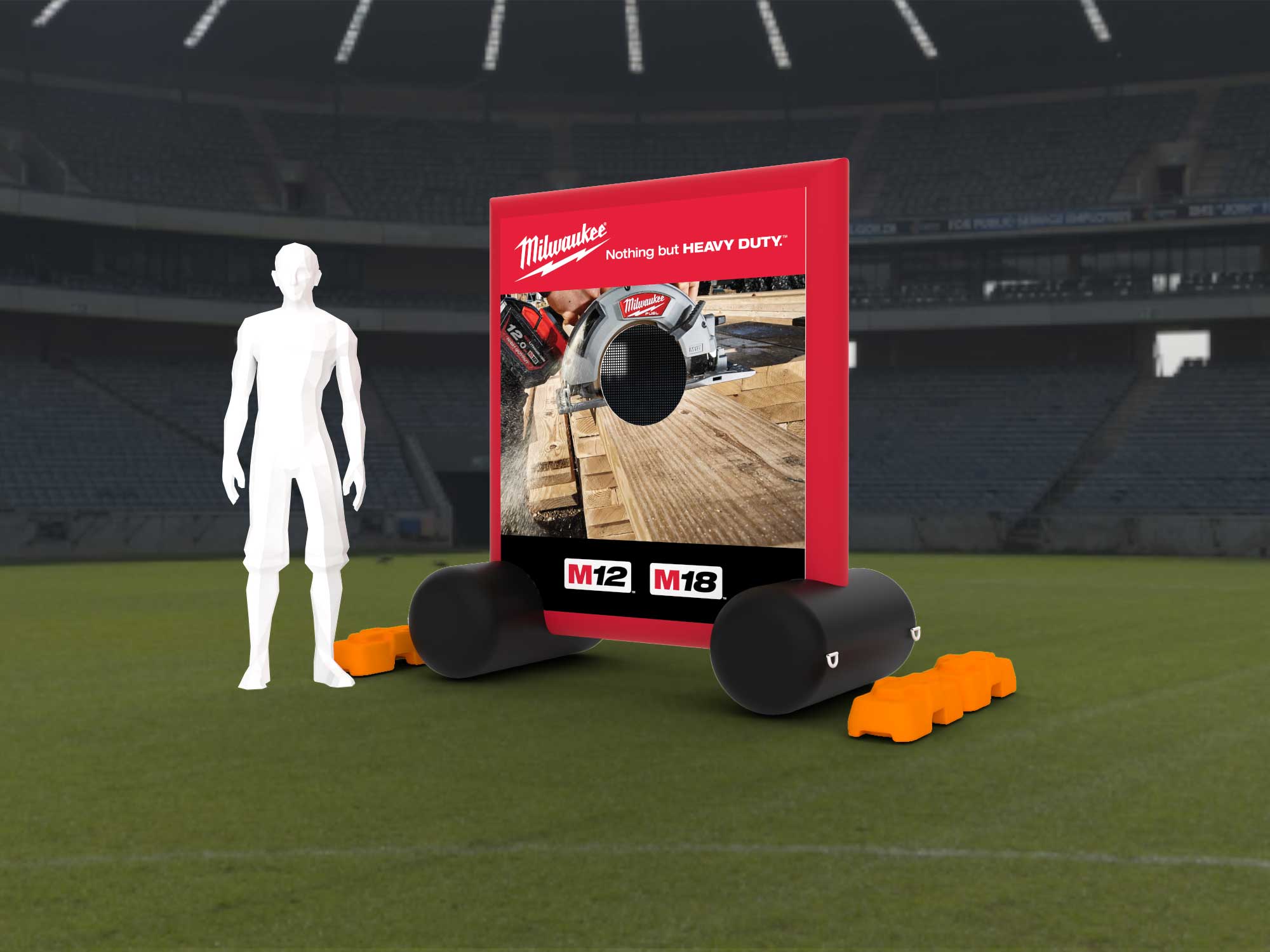 Boosting the Brand with Inflatable Mini-Target Games