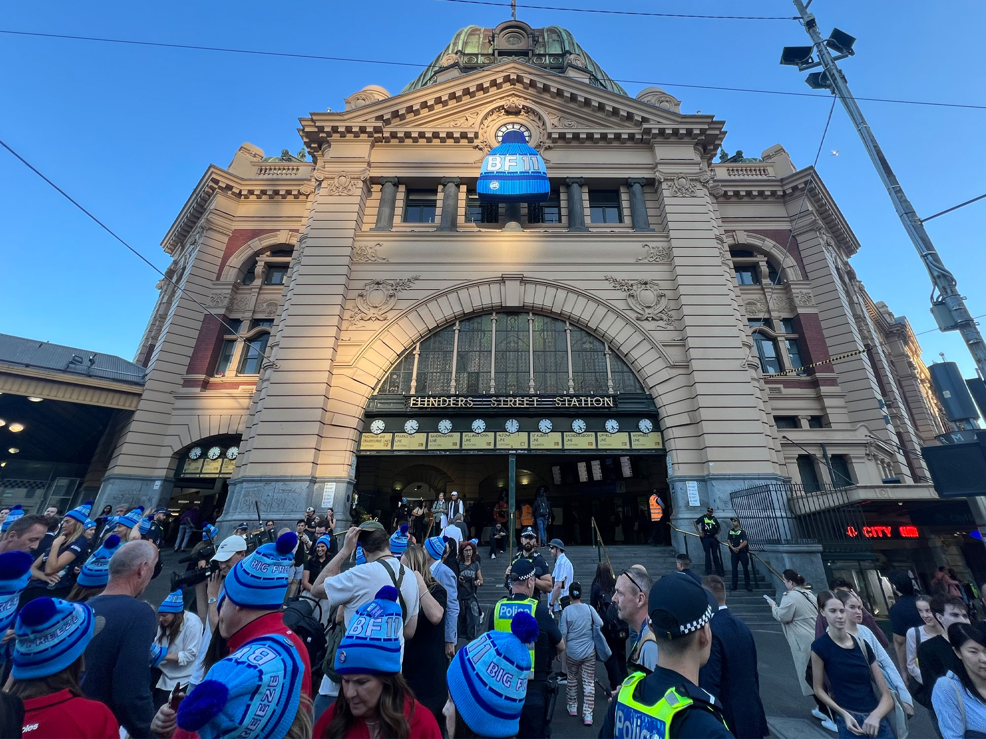 Inflatable Logo Beanie for Big Freeze 11