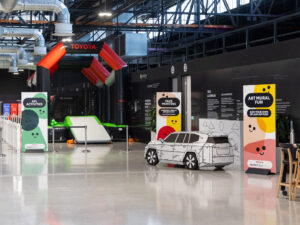 Toyota's Custom AFL Mark Training Sports Inflatable