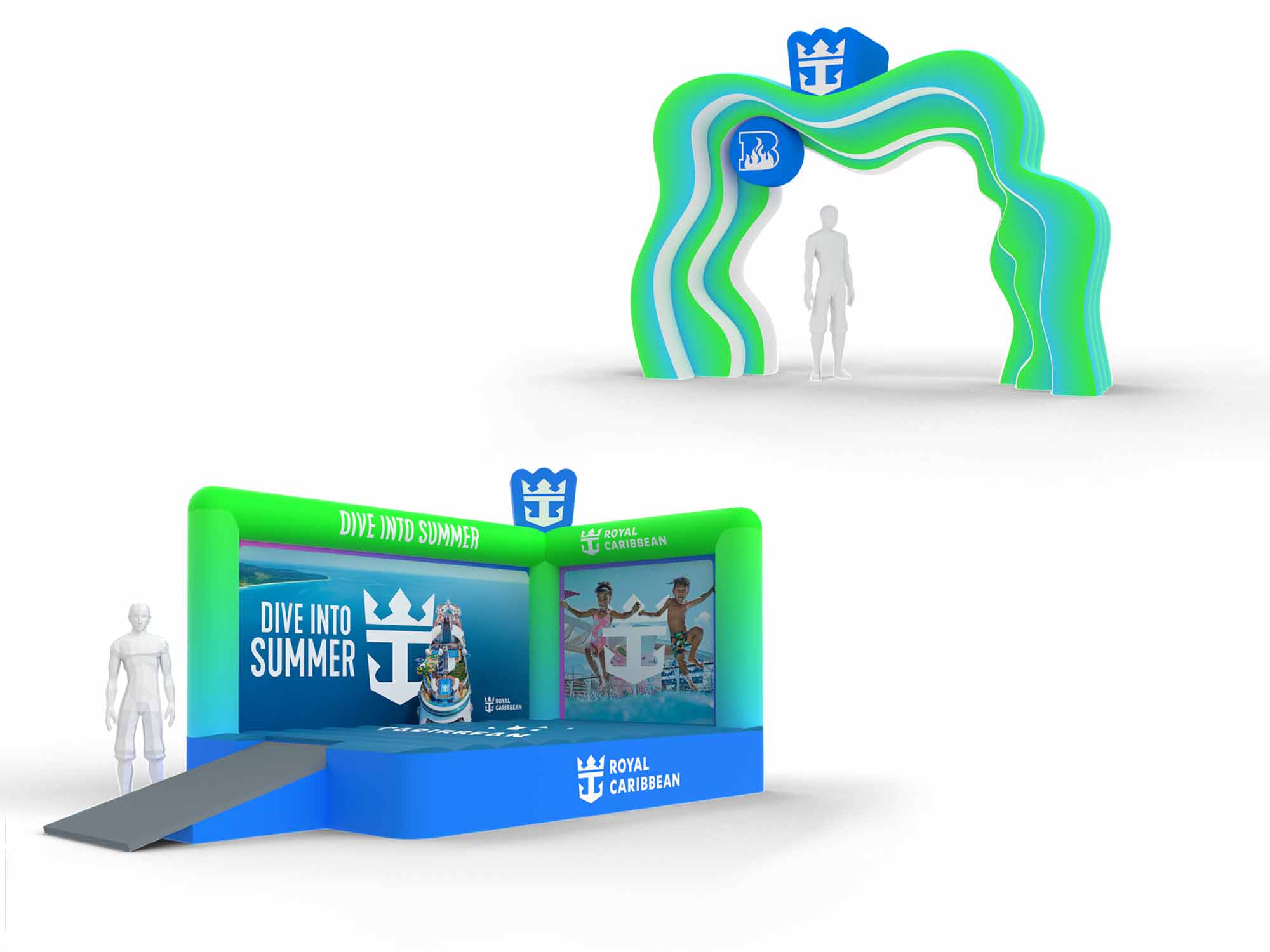 Custom Inflatable Arch and Cricket Classic Catch