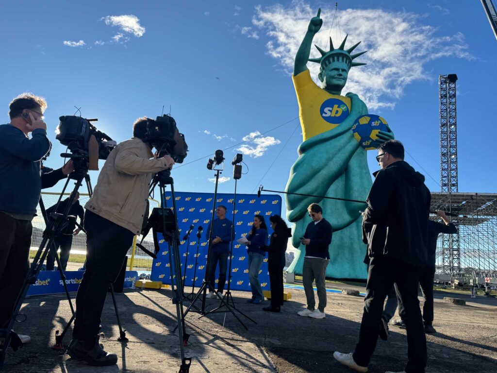 Mega Inflatable Statue of Aloisi