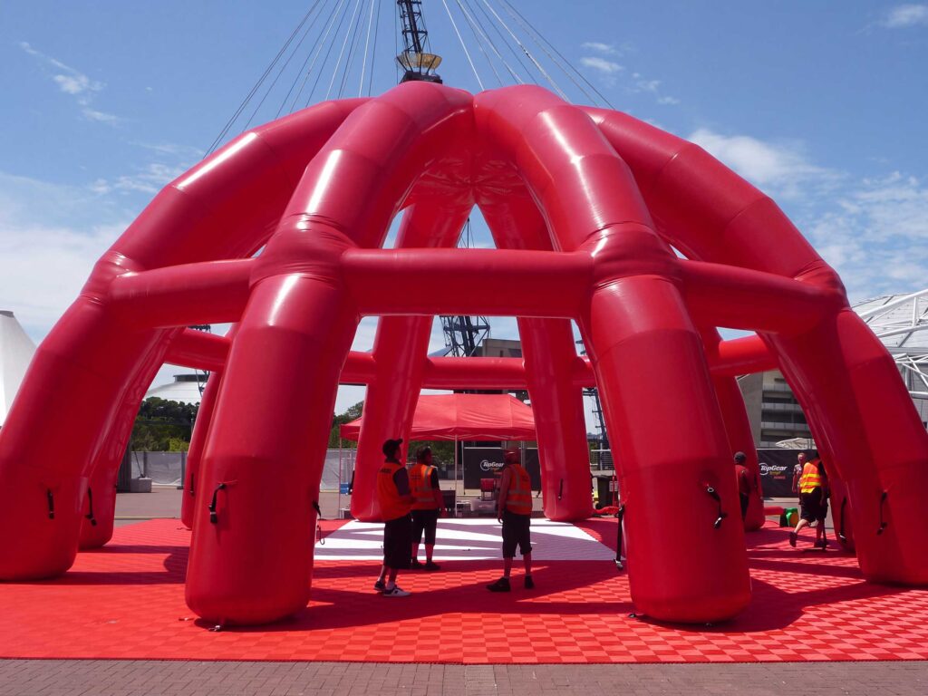 Building of an Inflatable Dome